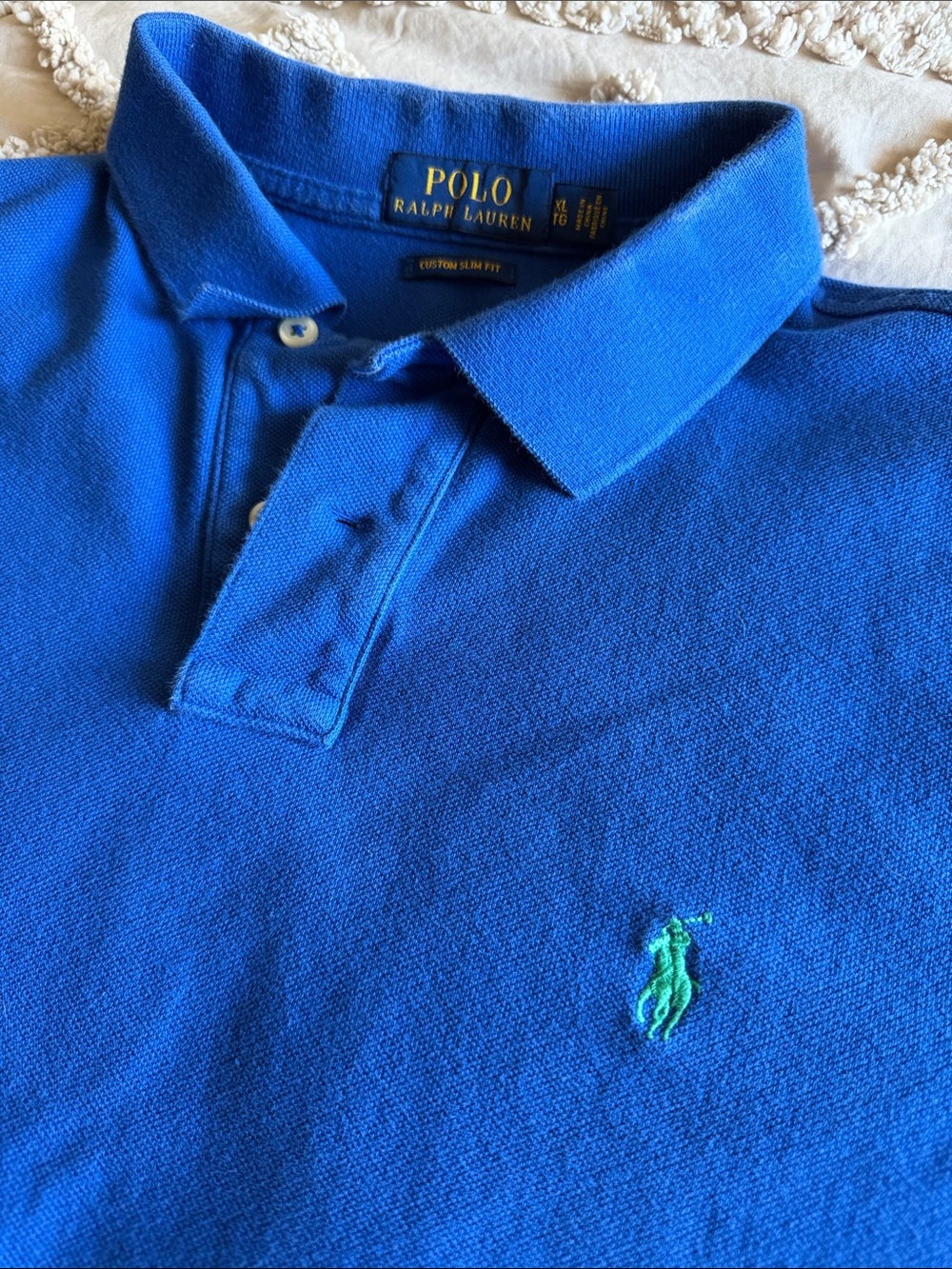 Polo by Ralph Lauren Royal Blue Short-Sleeve Polo